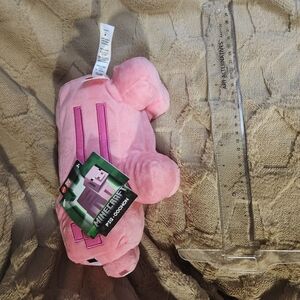 Minecraft Pink Pig Plush Stuffed Animal